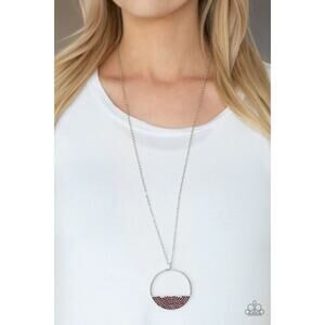 Bet Your Bottom Dollar Purple Necklace (166)